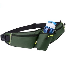 Running bag that you will want to run, running pouch easily stores plastic bottles and water bottles, can also store smartphones and small items. Fits your body and makes you want to move around, Khaki