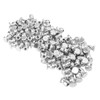 100Pcs Silver Car Tire Studs Anti Slip Stable Wear Proof