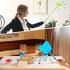 Telescopic Fly Swatter, Begonia Fly Swatter for Indoors,Manual Plastic Flyswatter