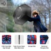 ZUOYOUZ Compact Travel Umbrellas for Rain Windproof, Portable, Automatic, Strong,