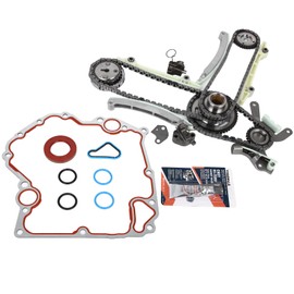 AZHZ Timing Chain Kit for Dodge for Dakota 2002-2003 2005-2010 for Dodge for Durango 2003-2009 for Jeep for Grand Cherokee 2005-2006 for Mitsubishi for Raider 2006-2007 - Replace 53020681 53020779