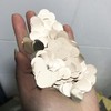 CENPEK 1.5cm Silver Foil Confetti Round Tissue Paper Table Confetti