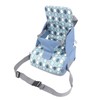 Toddler Booster Seat Portable Foldable Polyester Fibre Increasing Booster Cushion