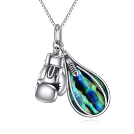 JBAERD Ski Necklace Sterling Silver Skiing Necklace Sports Pendant for Daughter Mountain Jewelry Gifts for Ski Lovers