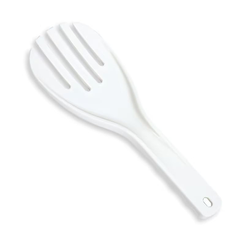 1 Pc White Jumbo Large Plastic Rice Paddle Spatula Scoop