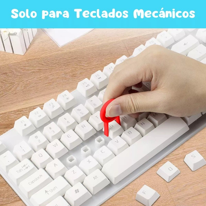 Veraly Kit Cepillo Limpiador Teclado Multifuncional Audífonos 5en1