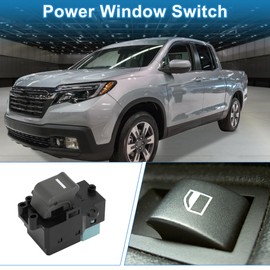 A ABSOPRO Power Window Switch Front Right Passenger Side Window Control Switch for Honda Ridgeline 2006-2008 Black