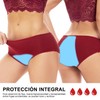XINXIA Calzones Menstruales, Calzones Menstruales Flujo Abundante, Juego Reutilizable de
