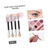 PACKOVE 20pcs Double Sided Eye Shadow Applicators Lightweight Portable Makeup