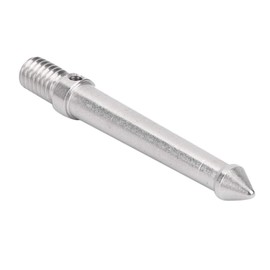 Bindpo Tripod Feet Spike, Stainless Steel Spike Adapter with 3/8 Inch Thread Mount Universal for all Tripod/Monopod(8CM)