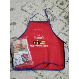 Lowe’s Lowe's Christmas Countdown DIY Kids Workshop Kit w Patch & Apron NOVEMBER 2024