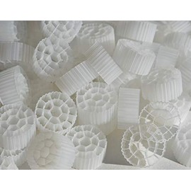 K3 Bio Filter Media Moving Bed Biofilm Reactor (MBBR) for Aquaponics, Aquaculture, Hydroponics - Ponds - Aquariums by Wholesale Koi Farm (2 Cubic Feet)