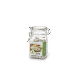 Fox Run Ceramic Pie Crust Baking Weights, 8.8-Ounce, Glass Storage Jar Included