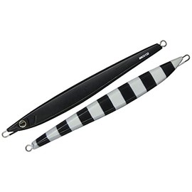 Smith LTD Metal Jig Lure, CB Muramasa 3S, 6.3 oz (180 g), 52 Matte Black Zebra