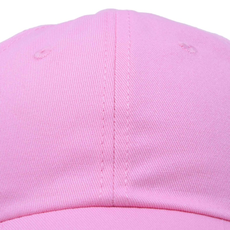 DALIX Unisex Youth Childrens Cotton Cap Adjustable Plain Hat -