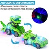 Dinosaur Transforming Car Electric Dinosaur Toys Automatic Transforming Dinosaur Car