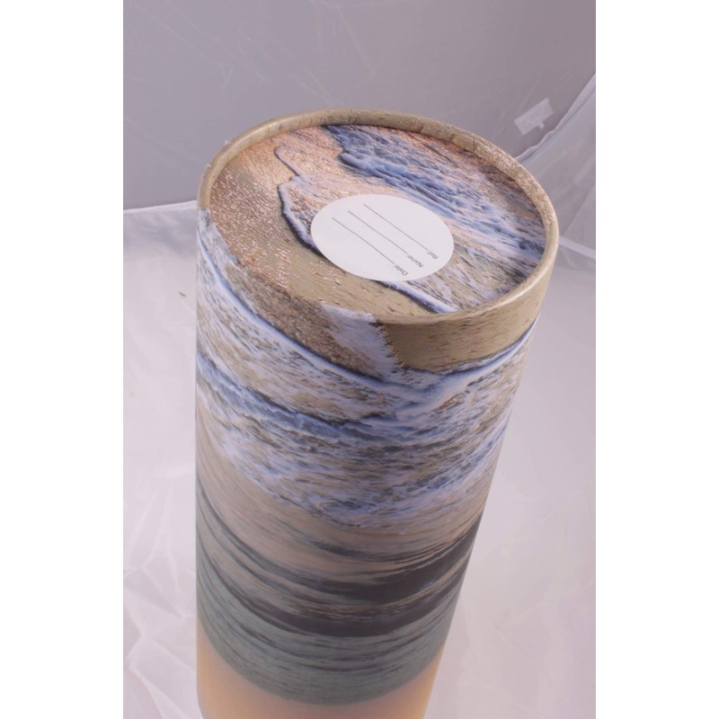Scattering Ashes Urn, Scatter Tube, Eco-friendly Biodegradable Cremation Urn (Beach