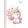 Ladytimer Unicorn 2023 - Unicorn - Pocket Calendar A6 -