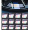12 Pcs Wheel Rim Decal Stripes Car Reflective Stripe Stickers