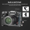 Nitze Camera Cage for Panasonic GH6 Camera with NATO Rail