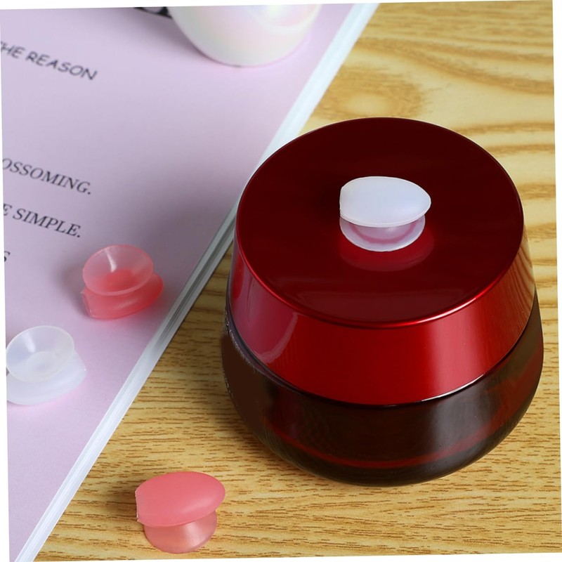FOMIYES 8pcs Lip Brush Set Cosmetic Spatula Holder Makeup Protector