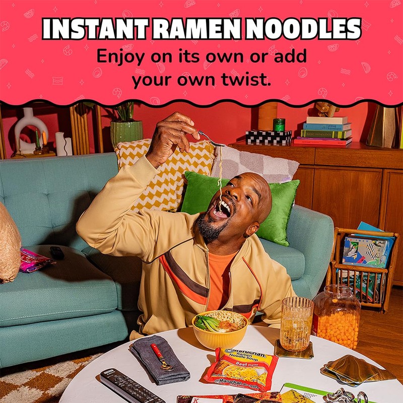 Maruchan Ramen Beef, Instant Ramen Noodles, Ready to Eat Meals,