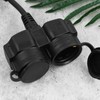 Socket Distributor Outdoor Double Plug for Outdoor Socket, 3500 W,