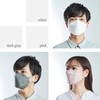 KF94 Mask, 4-Layer Non-woven Mask (20 Pieces), Dark Gray, Spacious