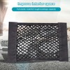 4Pcs Car Mesh Cargo Net, Elastic Storage Net, 40×25CM Elastic