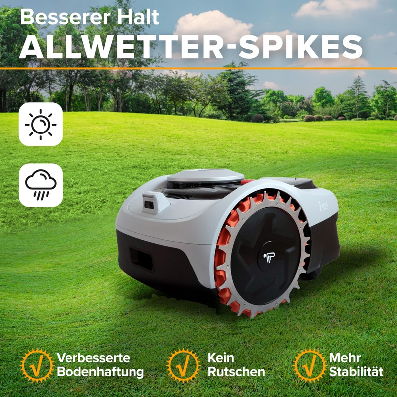 ROBO CLAWS Navimow i105E Stainless Steel Spikes 3 mm Thick