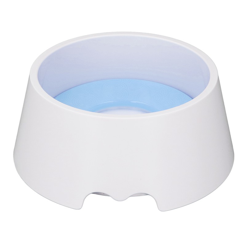 Pet Slow Water Feeder Splash Proof Prevent Slip Raised Water