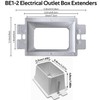 30 PCS BE1-2 Electrical Outlet Box Extender with 60 PCS