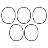 5Pcs Round Rubber Motor Belt Industrial Mechanical Equipment Transmission Parts