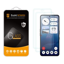 Supershieldz (2 Pack) Designed for Nothing Phone 3a / 3a Pro Tempered Glass Screen Protector, Anti Scratch, Bubble Free