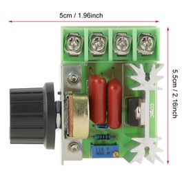AC Motor Speed Controller 50-220 V 2000 Watt 25A Voltage Regulator Adjustable LED Dimmer