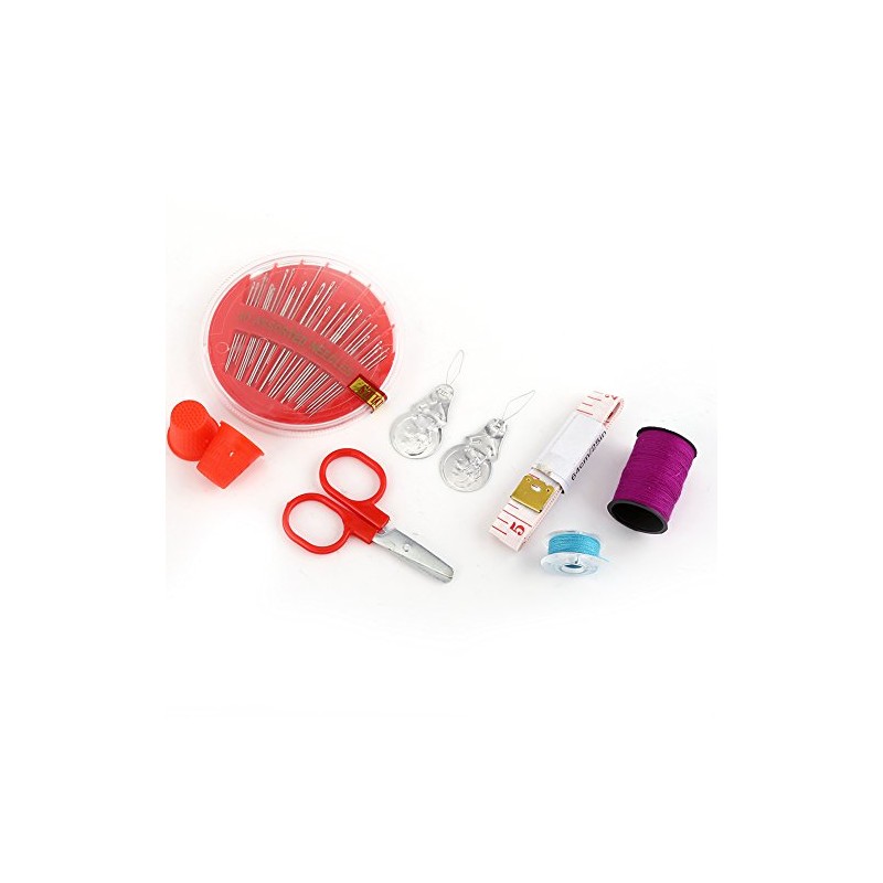 Accesorios de Kit de Costura Medida Grifo Tijeras Thimble Hilo
