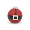 Petface Claus the Bauble, Latex Christmas Dog Toy with Built-In