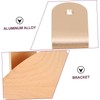 BUGUUYO 1pc Headphone Hanger Metal Under Desk Clamp Hook Space-Saving