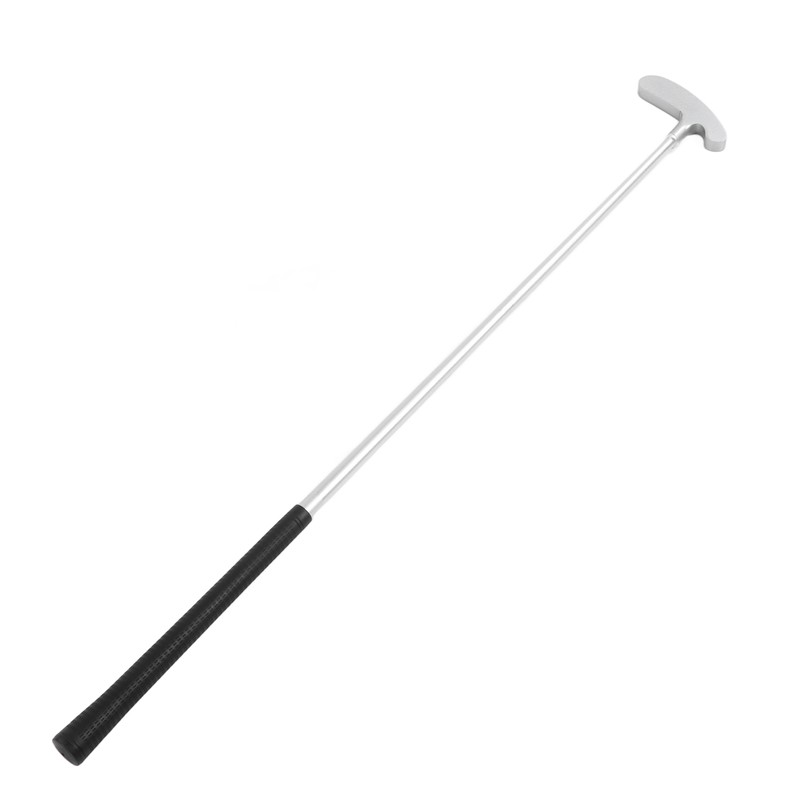 Golf Putter Club Silver Aluminum Alloy Rubber Detachable 3 Section