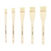 XDT Hake Artist Paint Brush 5 Piece Set #1.29in#1.73in#2.16in#2.36in#2.75in, Premium