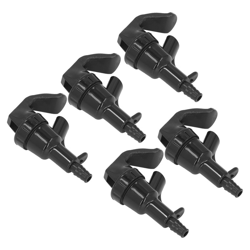 5Pcs Beer Tap Brewing Barrel Faucet ABS 20PSI 1/4in Bard