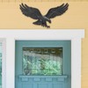 Whitehall Products Decorative Wall Eagle, 29-Inch, Black