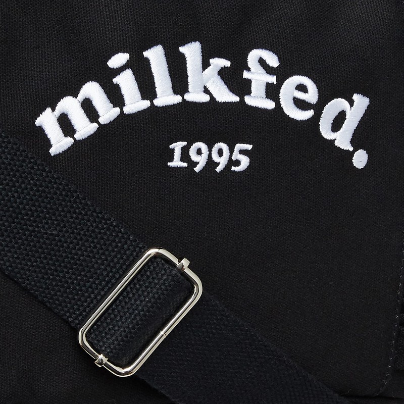 Milkfed Ruffle Mini Bag Tote Bag, Black