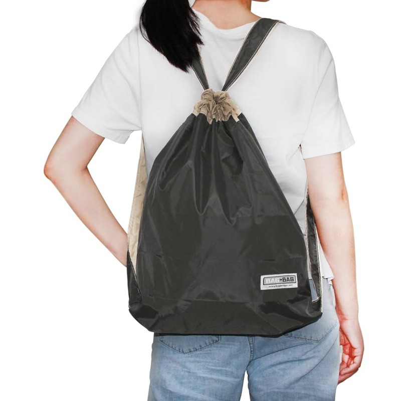 [Bag-Bag] Foldable Waterproof Backpack Black, Black--Backpack