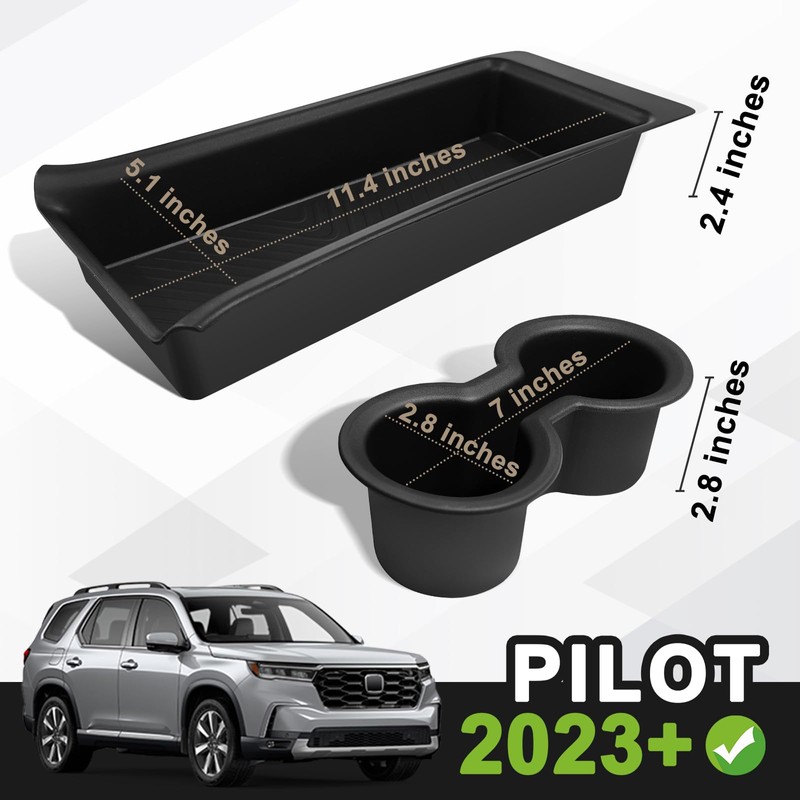 Muslogy Compatible with 2023-2025 2026 Honda Pilot Accessories Second Row