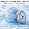GHK-Cu Copper Peptides Beef Tallow Honey Balm, 60g | Blue