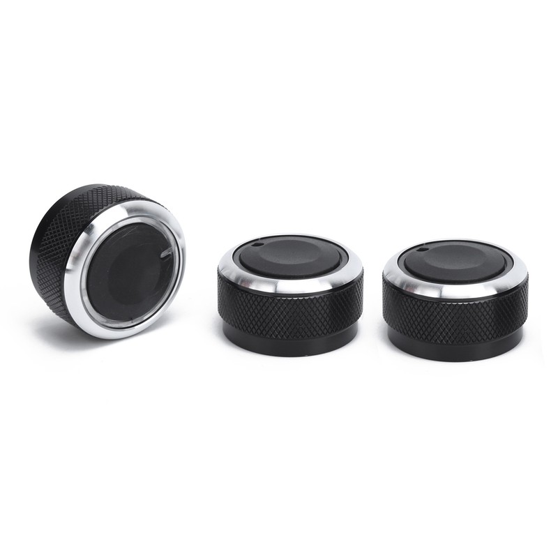 3PCS Car Air Condition Switch Thermal Controller Knob Replacement for