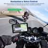 CAMECHO 6 Inch Wireless Motorcycle Carplay Android Car, IP68 Waterproof
