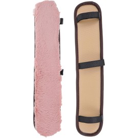 SEWACC Almohadillas Térmicas Acolchadas para Reposabrazos de Silla de Oficina 2 Piezas Color Piel Rosa Funda para Apoyabrazos Protección Ergonómica para Escritorio y Uso en