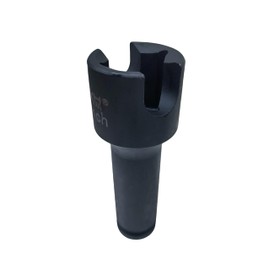 1/2-Inch Drive Multi-Purpose Lineman Deep Socket, Fits 1 inch 4-point Square Nuts, with 3/4 inch Slot for Eye Bolts, J-hooks, Hot-line Clamps, and Grounding Clamps